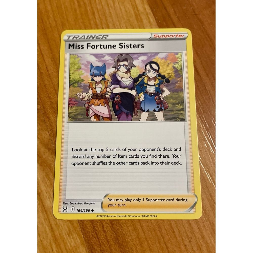 Miss Fortune‎ Sisters Pokemon Card